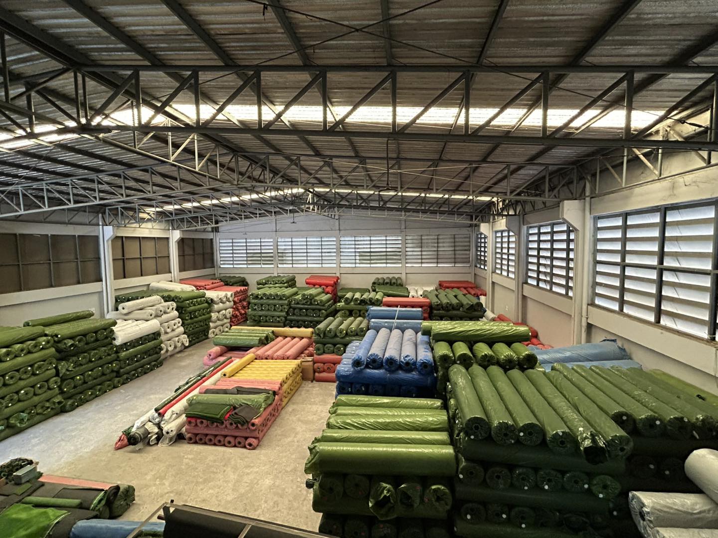 Artificial grass installation equipment